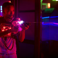 Lasergamen in de bieb met Gro-Up