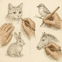 Dieren tekenen | Cultuurcoach Oudewater