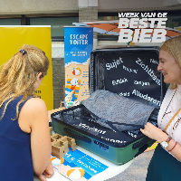 Escape koffer: vastlopen in taal