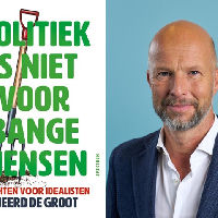 Boekpresentatie Politiek is niet voor bange mensen van Tjeerd de Groot