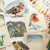 Workshop: Winterse taferelen in aquarel