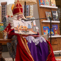 Sinterklaas in Hoograven