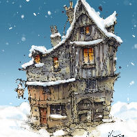 Workshop kersthuisjes tekenen met Housesketcher Albert Kiefer