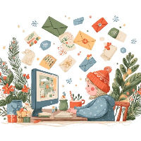 Maak je eigen unieke kerstkaart met Canva: speciaal voor kinderen