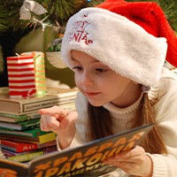 Op kerstvoorleesavontuur met Wilma