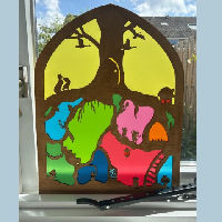 Maakplaats053: Raamsilhouet (10+)