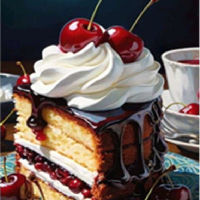 Workshop schilderen: Kers op de taart