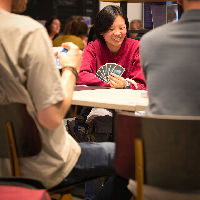 Spelletjesmiddag / Boardgames in the library