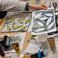 Workshop Gelliplate Stempelen (8-12jr)