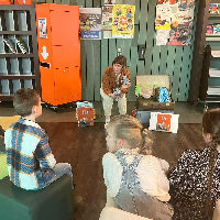 Voorleesfeest in Kootwijkerbroek