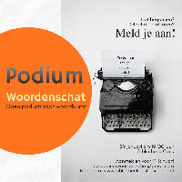 Podium Woordenschat: Open podium voor woordkunst