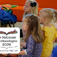 Voorlezen in de Bieb tijdens Nationale Voorleesdagen