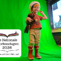 Voorlezen en stap daarna in het prentenboek met het green screen