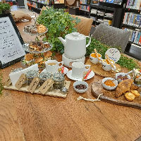 Sfeervolle Winterse high tea met live muziek van Oscar Ployart