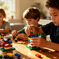 Maakplaats: LEGO-middag