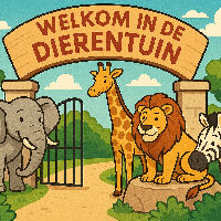 Voorleesfeestje: Welkom in de dierentuin!