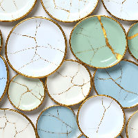 Kintsugi en levend verlies