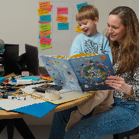 Voorleesuurtje in het Oekraïens