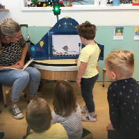 Uitdagende gesprekken met peuters rondom boeken