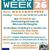 Alkmaarse dichters vieren de Poëzieweek
