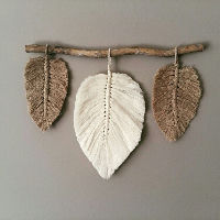 Workshop Macramé Bladeren maken