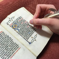 Workshop middeleeuws schrift