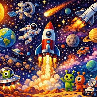 Mad Science workshop Ruimtereizen | Stadsplein | 6-9 jr.