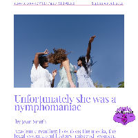 Feminist Book Club hosted by The Wave Eindhoven: Unfortunately she was a nymphomaniac, by Joan Smith