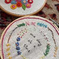 Borduren met een borduurring