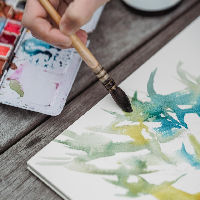 Workshop aquarel 'Speel met licht'