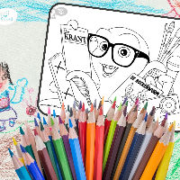 Kleurwedstrijd 'April op Stil'