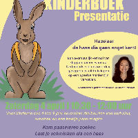 Kinderboekpresentatie: Hazelaar, de haas die geen angst kent (4 t/m 9 jaar)