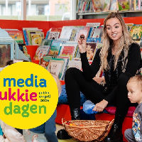 Peuterparade met Martine tijdens Media Ukkie Dagen