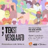 Open Podium 'Tekstverslaafd'