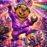 Voorleeslab: Discocapibara | voorlezen, dansen en verven | vanaf 4 jr.