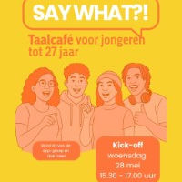 Say What?! Taalcafé voor jongeren